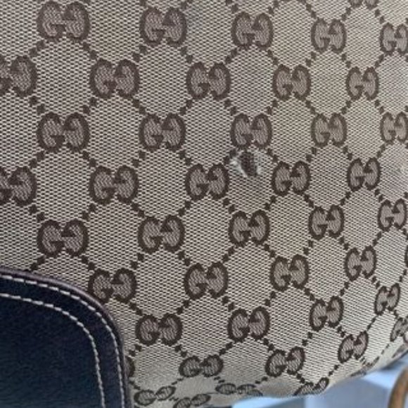 Gucci GG Canvas and Leather Large Princy Hobo - Picture 4 of 11